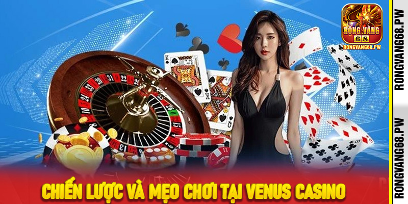 Chiến lược và mẹo chơi tại Venus Casino